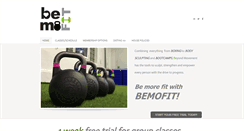 Desktop Screenshot of bemofit.com